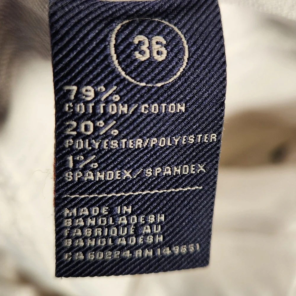 Buffalo David Bitton Evan-X Shorts Mens 36 White Excellent Stretch Denim - Picture 7 of 11
